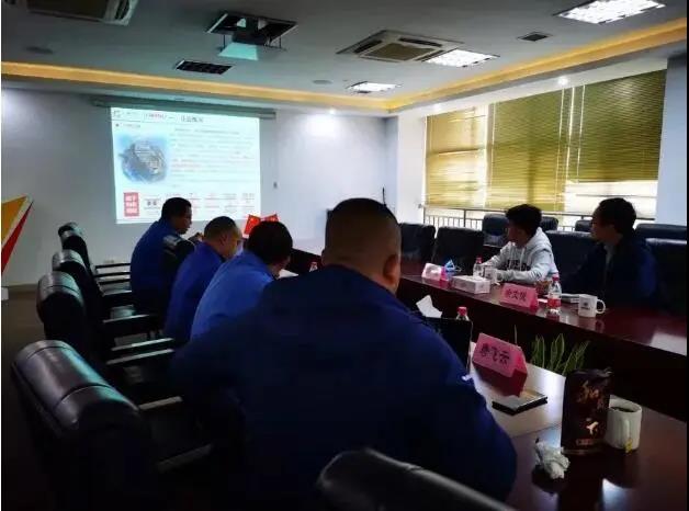 中車株洲電力機(jī)車有限公司供應(yīng)鏈管理及車輪技術(shù)專家，到合肥萬力輪胎訪問